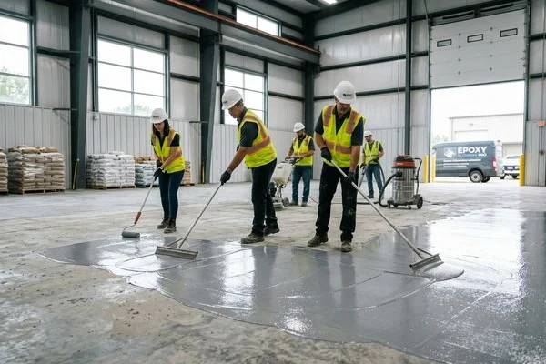 Epoxy & Urethane Flooring project 1