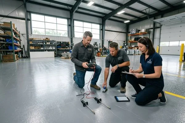 Electrostatic Dissipative & Conductive Floor Systems project 4