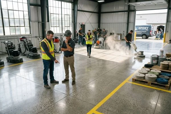 Polished Concrete project 2