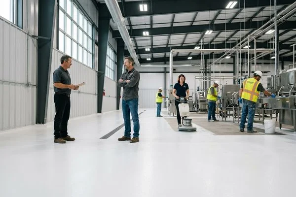 USDA & FDA Approved Food-Grade Floor Systems after