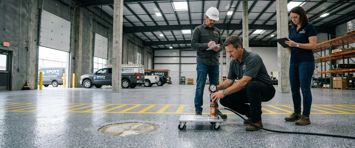 Root cause failure analysis with adhesion pull test documentation