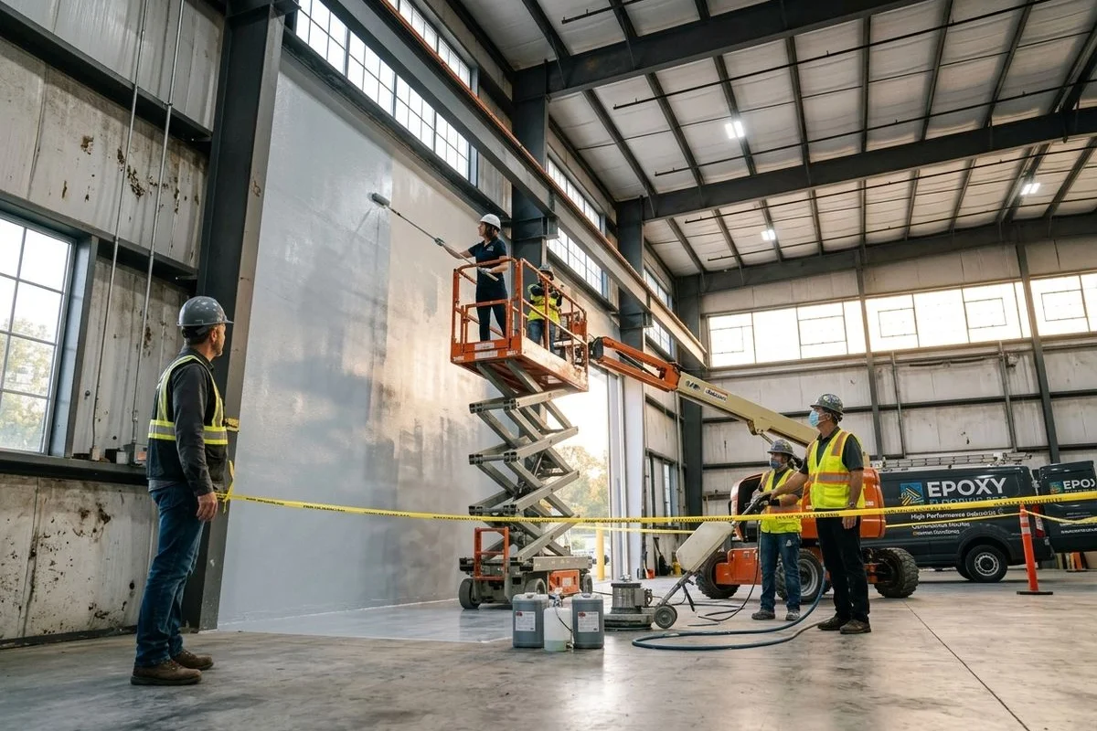 Industrial & Facility Wall Coating Services