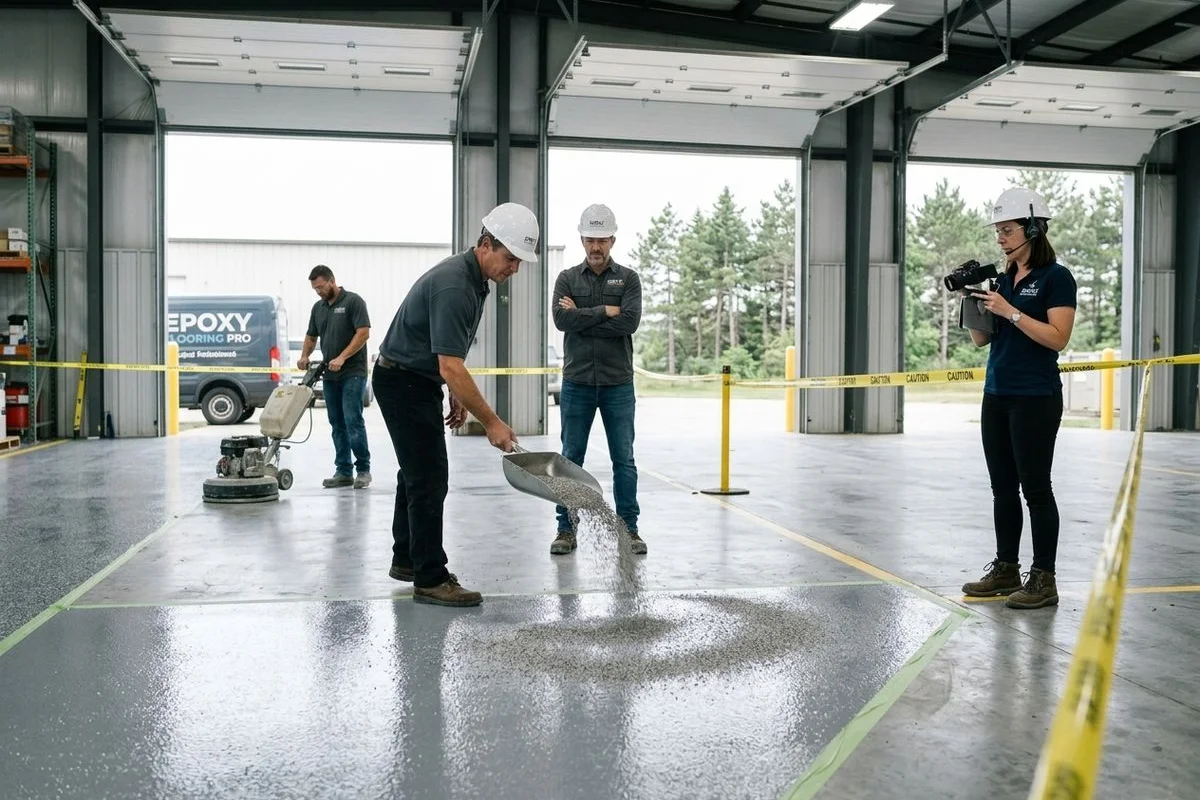 Non-Slip Safety Coatings for Slippery Industrial Floors